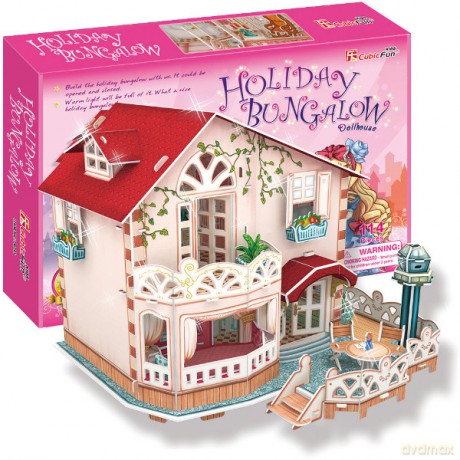 PUZZLE 3D Domek Dla Lalek [PUZZLE]