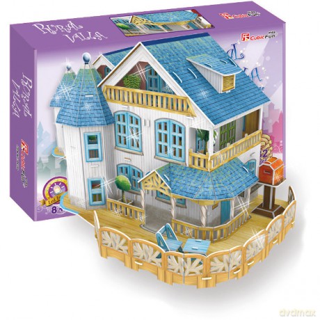 PUZZLE 3D Willa Dla Lalek [PUZZLE]