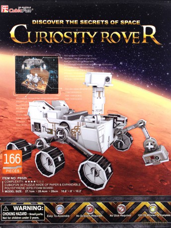 PUZZLE 3D Łazik Curiosity Rover [PUZZLE]