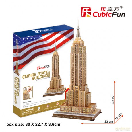 PUZZLE 3D Empire State Building 55 el. [PUZZLE]