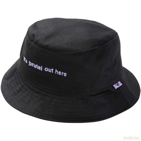 Olivia Rodrigo: Unisex Bucket Hat: It's Brutal Out Here (Black) (Ex-Tour)