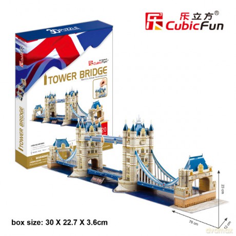 PUZZLE 3D Tower Bridge 120 el. [PUZZLE]
