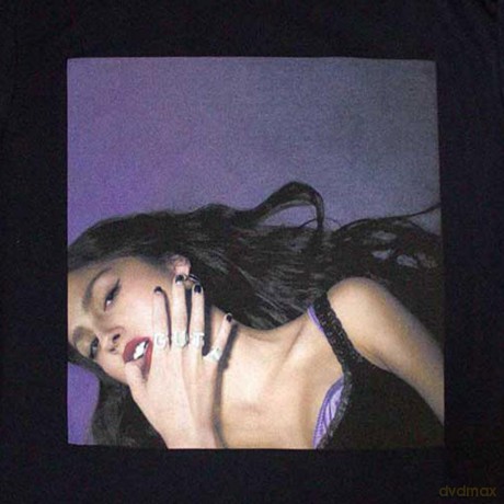 Olivia Rodrigo: Unisex T-Shirt: Guts Album Cover (Black) (Back Print) (Large)