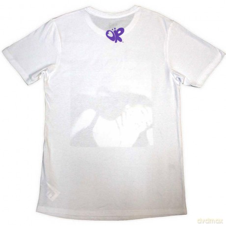 Olivia Rodrigo: Unisex T-Shirt: Guts Album Cover (White) (Back Print) (Large)
