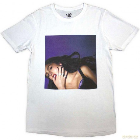 Olivia Rodrigo: Unisex T-Shirt: Guts Album Cover (White) (Back Print) (Medium)