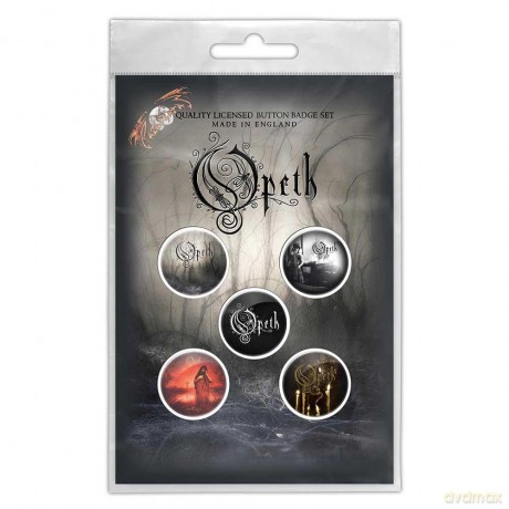 Opeth: Button Badge Pack: Classic Albums