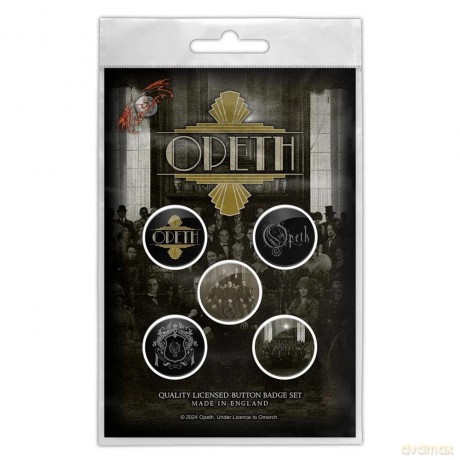 Opeth: Button Badge Pack: The Last Will And Testament