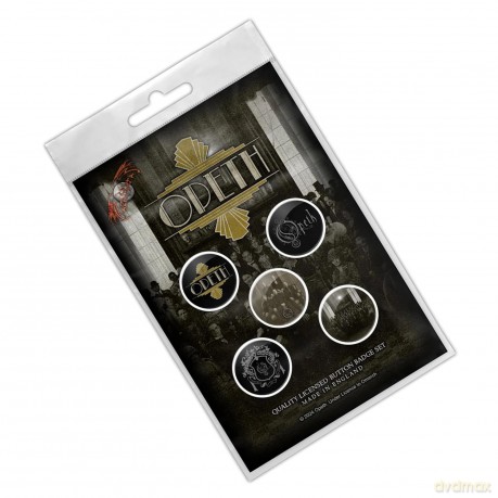 Opeth: Button Badge Pack: The Last Will And Testament