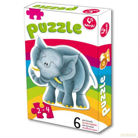 PROMATEK Pierwsze Puzzle, Zwierzątka 2 [PUZZLE]