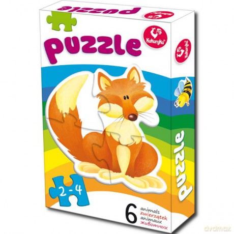 PROMATEK Pierwsze Puzzle, Zwierzątka 1 [PUZZLE]