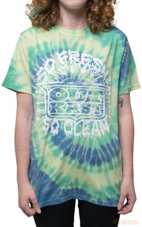 Outkast: Unisex T-Shirt: So Fresh (Green) (Wash Collection) (Medium)