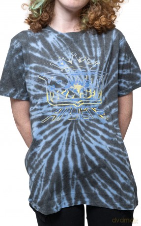 Outkast: Unisex T-Shirt: Space ATLiens (Blue) (Wash Collection) (X-Large)