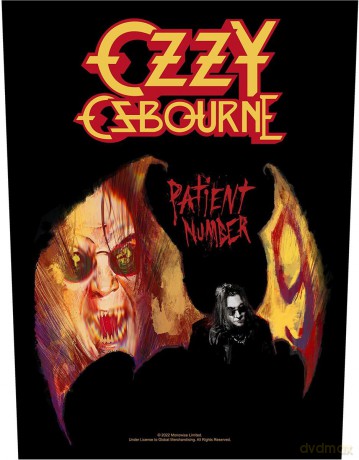 Ozzy Osbourne: Back Patch: Patient No. 9