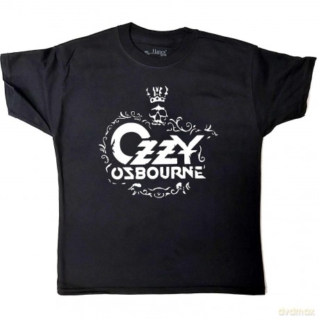 Ozzy Osbourne: Kids T-Shirt: Logo (Black) (11-12 Years)