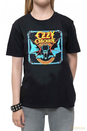 Ozzy Osbourne: Kids T-Shirt: Speak of the Devil (Black) (9-10 Years)