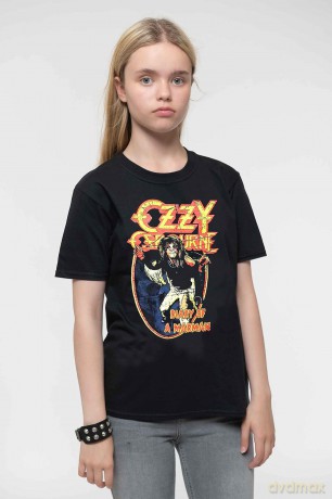Ozzy Osbourne: Kids T-Shirt: Vintage Diary of a Madman (Black) (11-12 Years)