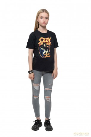 Ozzy Osbourne: Kids T-Shirt: Vintage Diary of a Madman (Black) (11-12 Years)
