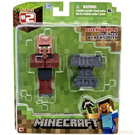 MINECRAFT Figurka Blacksmith Villager [ZABAWKA]