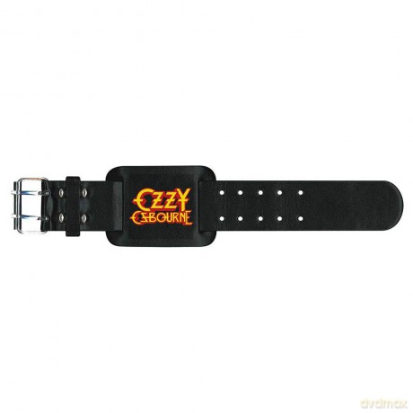 Ozzy Osbourne: Leather Wrist Strap: Logo