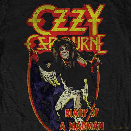 Ozzy Osbourne: Men's Tee: Diary of a Mad Man (Large)