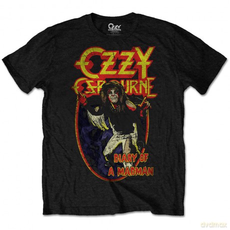 Ozzy Osbourne: Men's Tee: Diary of a Mad Man (Small)