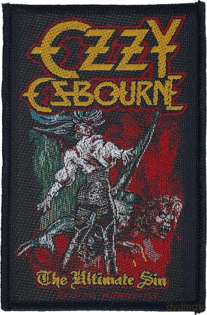 Ozzy Osbourne: Standard Patch: The Ultimate Sin