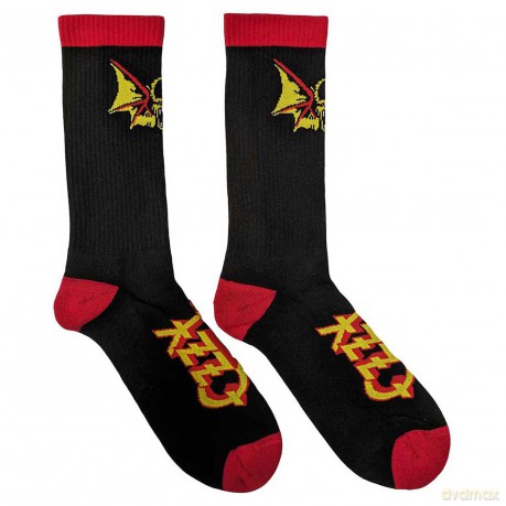 Ozzy Osbourne: Unisex Ankle Socks: Bat (Black) (UK Size 4 - 7)