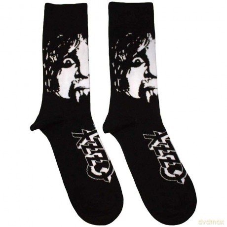Ozzy Osbourne: Unisex Ankle Socks: Madman (Black) (UK Size 7 - 11)