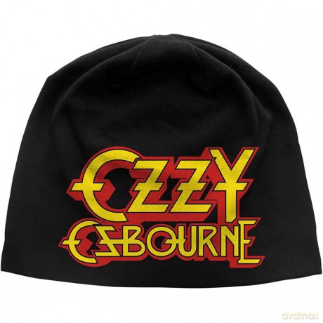 Ozzy Osbourne: Unisex Beanie Hat: Logo JD Print (Black)