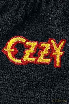 Ozzy Osbourne: Unisex Fingerless Gloves: Ozzy (Black)