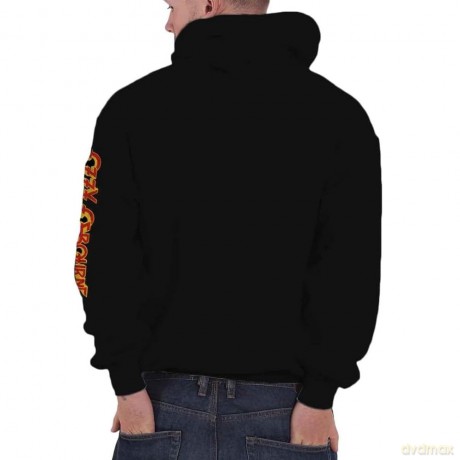Ozzy Osbourne: Unisex Pullover Hoodie: Ozzy Demon (Black) (Medium)
