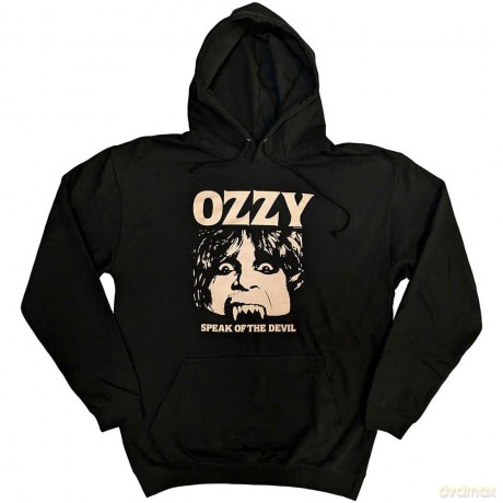 Ozzy Osbourne: Unisex Pullover Hoodie: Speak Of The Devil (Black) (Large)