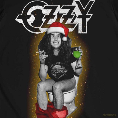 Ozzy Osbourne: Unisex T-Shirt: Ozz Bless Us All (Black) (Small)