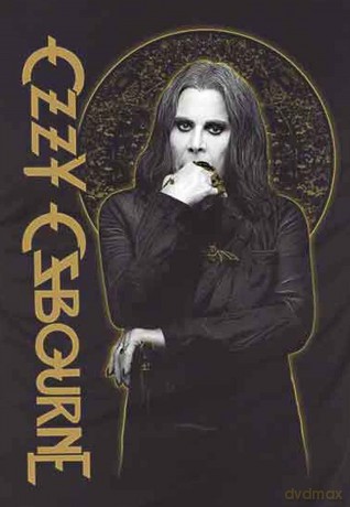Ozzy Osbourne: Unisex T-Shirt: Patient No. 9 Gold Graphic (Black) (Small)
