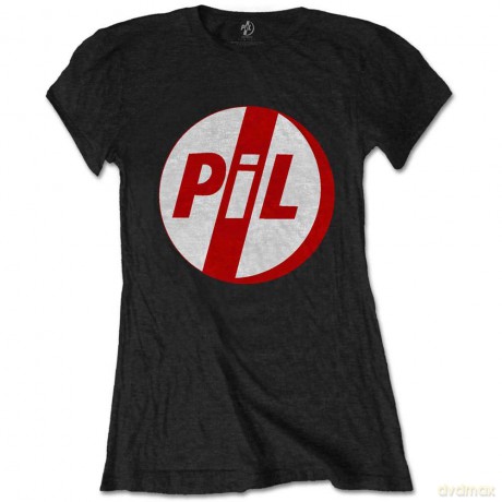Pil (Public Image Ltd): PIL (Public Image Ltd) Ladies Tee: Logo (Small)