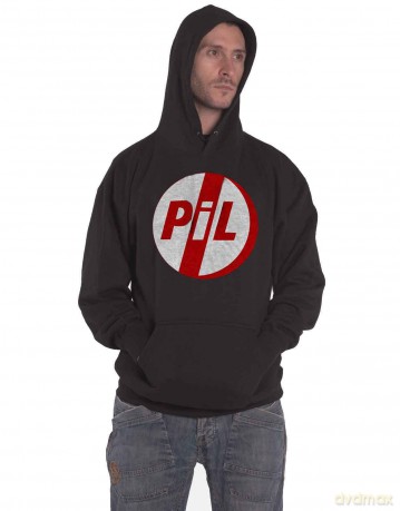 Pil (Public Image Ltd): PIL (Public Image Ltd) Unisex Pullover Hoodie: Logo (XX-Large)