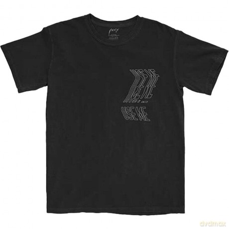 Pvris: PVRIS Unisex T-Shirt: Use Me (Black) (Back Print) (X-Large)