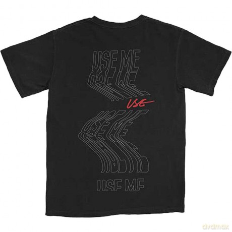 Pvris: PVRIS Unisex T-Shirt: Use Me (Black) (Back Print) (X-Large)