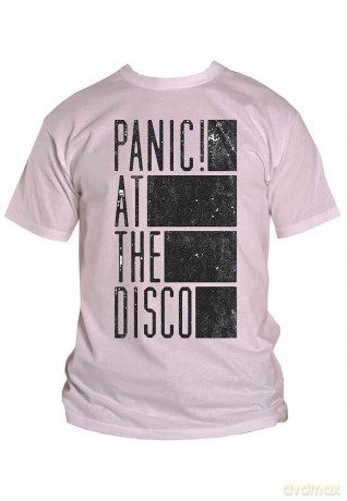 Panic! At The Disco: Unisex T-Shirt: Bars (White) (XX-Large)
