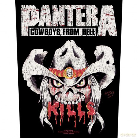 Pantera: Back Patch: Kills