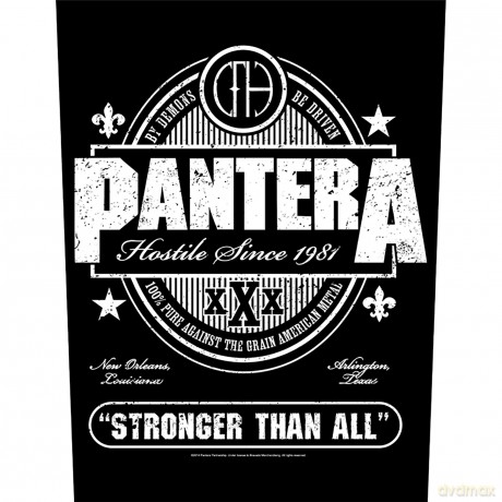 Pantera: Back Patch: Stronger Than All