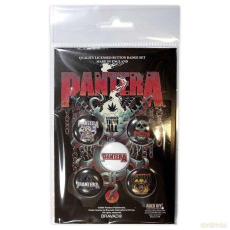 Pantera: Button Badge Pack: Snake