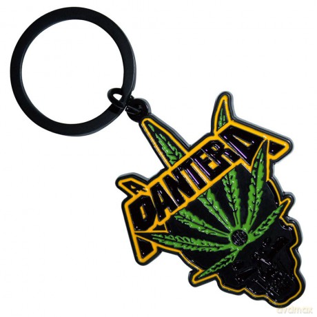 Pantera: Keychain: Leaf Skull