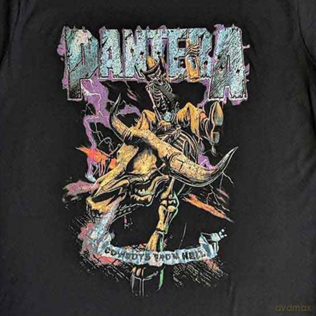Pantera: Ladies T-Shirt: Vintage Rider (Black) (XXX-Large)