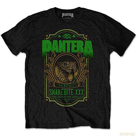 Pantera: Men's Tee: Snakebite XXX Label (Small)