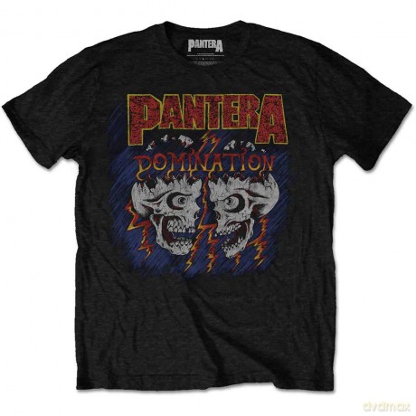 Pantera: Mens Tee: Domination (Medium)
