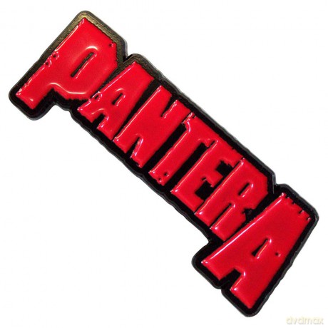 Pantera: Pin Badge: Red Logo