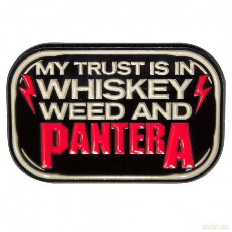 Pantera: Pin Badge: Whiskey