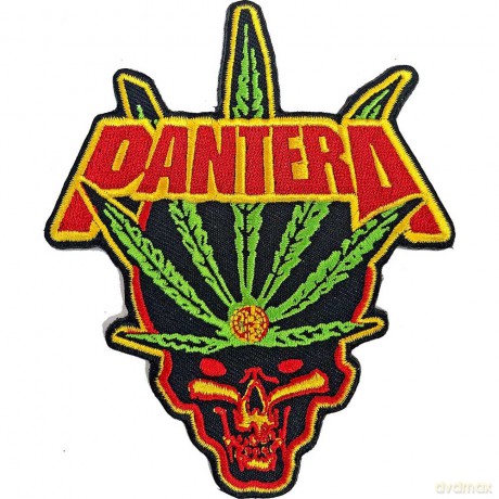 Pantera: Standard Patch: Leaf Skull