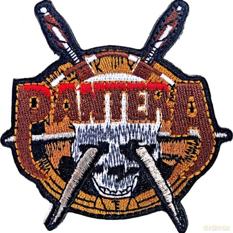 Pantera: Standard Patch: Skull Knives